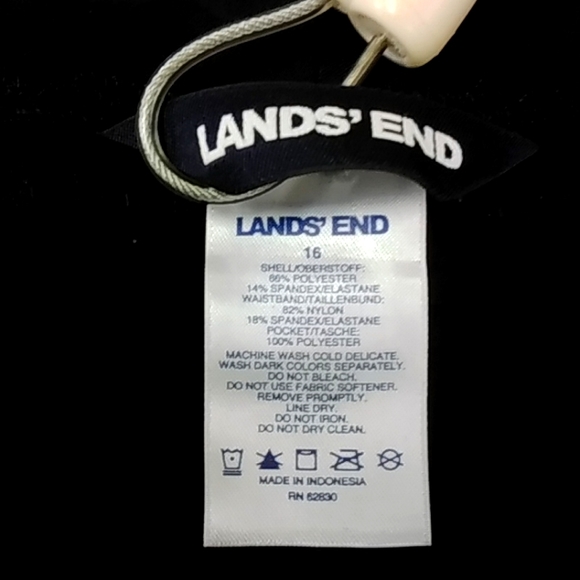 Lands' End Running Shorts  4086v - Picture 4 of 5